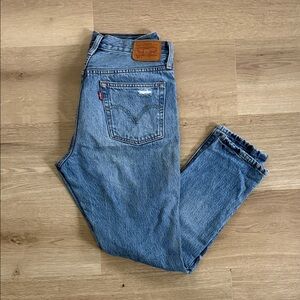 Levi's Straight Blue Jeans